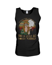 I'm Mostly Peace Love And Light 420 Unisex Tank thumbnail