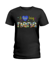 I Love Being Nana Ladies T-Shirt thumbnail