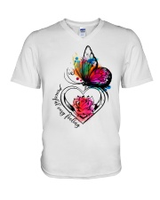 Peaceful Easy Feeling V-Neck T-Shirt thumbnail