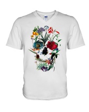 Skull Art 10 V-Neck T-Shirt thumbnail