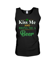 Kiss Me And Bring Me A Beer Unisex Tank tile
