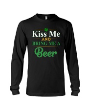 Kiss Me And Bring Me A Beer Long Sleeve Tee tile