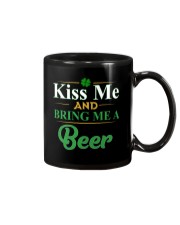 Kiss Me And Bring Me A Beer Mug tile