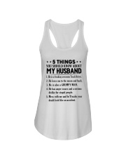 5 Things You Should Know About My Husband Ladies Flowy Tank thumbnail