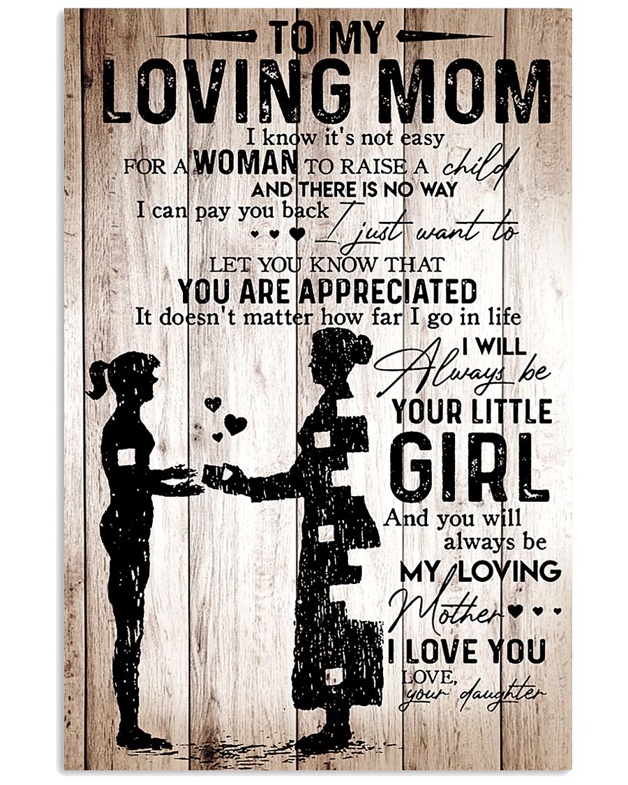 To My Mom 2 11x17 Poster