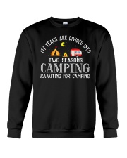 My Years Are Divided Into Two Seasons Crewneck Sweatshirt thumbnail
