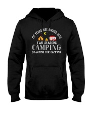 My Years Are Divided Into Two Seasons Hooded Sweatshirt thumbnail
