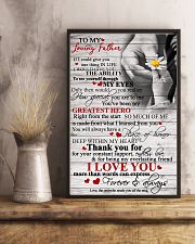 To My Loving Father 11x17 Poster lifestyle-poster-3