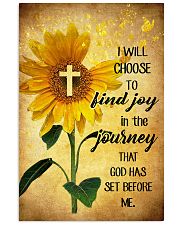 I Chose To Find Joy In The Journey Vertical Poster tile