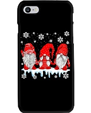 Three Gnomes In Red Costume Christmas Phone Case tile