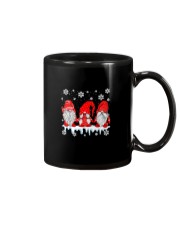 Three Gnomes In Red Costume Christmas Mug tile