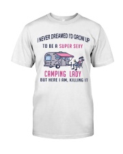 Super Sexy Camping Lady Classic T-Shirt thumbnail