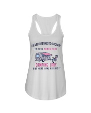 Super Sexy Camping Lady Ladies Flowy Tank thumbnail