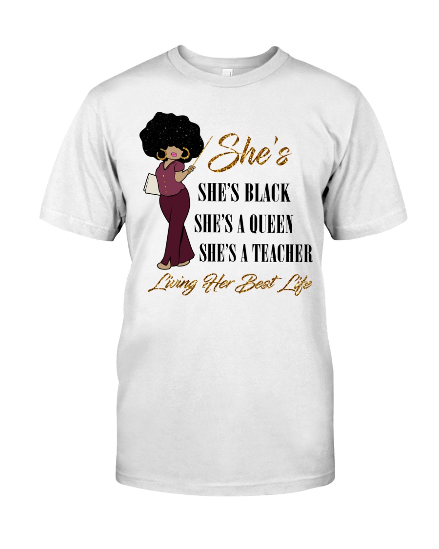 Black Queen - Teacher Classic T-Shirt