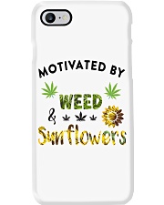 Motivated By Weed And Sunflowers Phone Case thumbnail