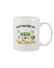 Motivated By Weed And Sunflowers Mug thumbnail