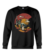 Camping With Dog Crewneck Sweatshirt thumbnail