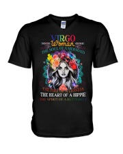 Virgo Woman The Soul Of A Mermaid V-Neck T-Shirt tile
