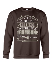 A House Without A Trombone Crewneck Sweatshirt thumbnail