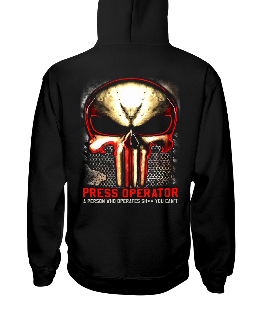 Press-operates Hooded Sweatshirt