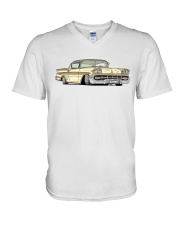 Kustom Kulture - 1958 Imp V-Neck T-Shirt tile