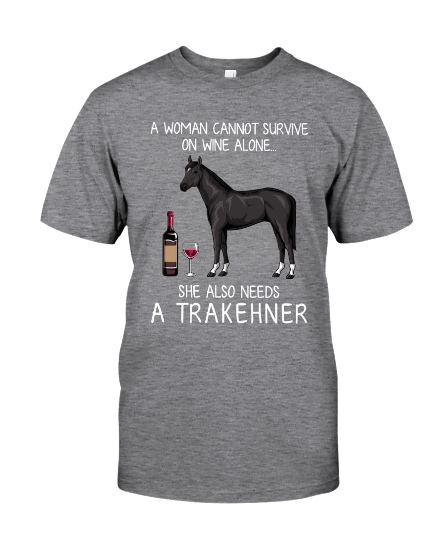 Wine and Trakehner Classic T-Shirt