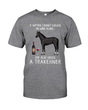 Wine and Trakehner Classic T-Shirt front