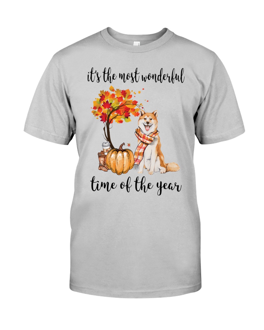 The Most Wonderful Time - Akita Classic T-Shirt