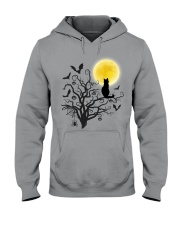 Halloween Cat Tree Hooded Sweatshirt thumbnail