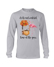 The Most Wonderful Time - Flamingo Long Sleeve Tee thumbnail