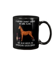 Wine and American Saddlebred Mug thumbnail