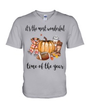 The Most Wonderful Time - American Football 2 V-Neck T-Shirt thumbnail