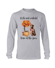 The Most Wonderful Time - Chocolate Labrador Long Sleeve Tee thumbnail