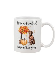 The Most Wonderful Time - Chocolate Labrador Mug thumbnail
