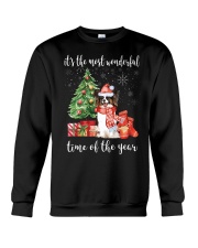 The Most Wonderful Xmas - Papillon Crewneck Sweatshirt thumbnail