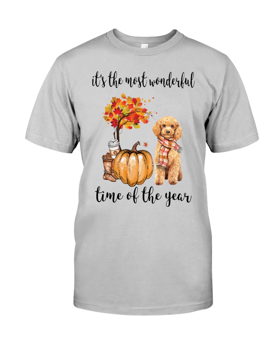 The Most Wonderful Time - Poodle Classic T-Shirt