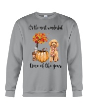 The Most Wonderful Time - Poodle Crewneck Sweatshirt thumbnail