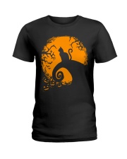 Cat Nightmare Shadow Ladies T-Shirt thumbnail