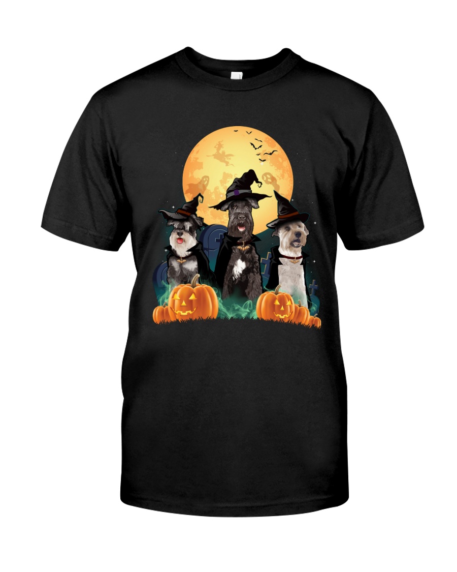 Howloween Schnauzer Classic T-Shirt