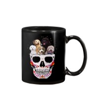 Half Skull Labradoodle Mug thumbnail