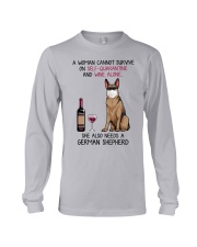 Cannot Survive Alone - German Shepherd Long Sleeve Tee thumbnail