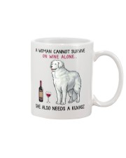 Wine and Kuvasz 2 Mug thumbnail
