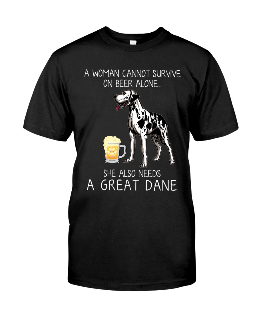 Beer and Great Dane Classic T-Shirt