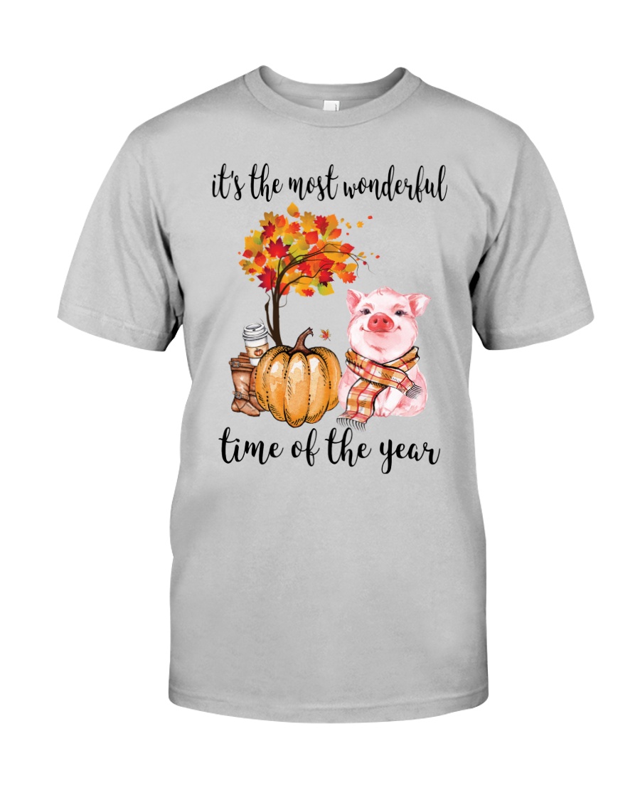 The Most Wonderful Time - Pig Classic T-Shirt