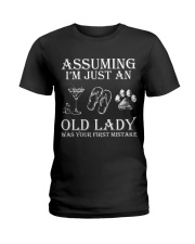 Old Lady Was Your First Mistake Ladies T-Shirt thumbnail