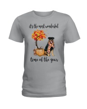 The Most Wonderful Time - Rottweiler Ladies T-Shirt thumbnail