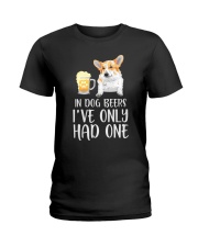 In Dog Beers I've Only Had One - Corgi Ladies T-Shirt thumbnail