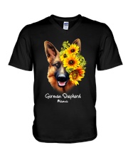 German Shepherd Mama V-Neck T-Shirt thumbnail
