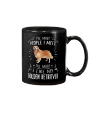 The More I Like My Golden Retriever Mug thumbnail