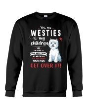 My Westies - My Children Crewneck Sweatshirt thumbnail